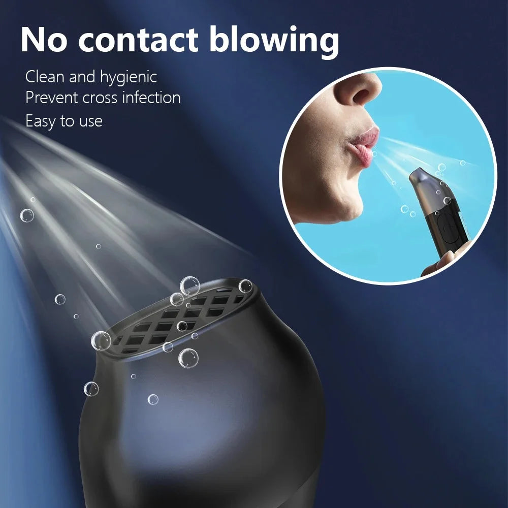 Digital alcohol tester, portable alcohol detector with LCD display screen, accurate and sensitive, continuous detection