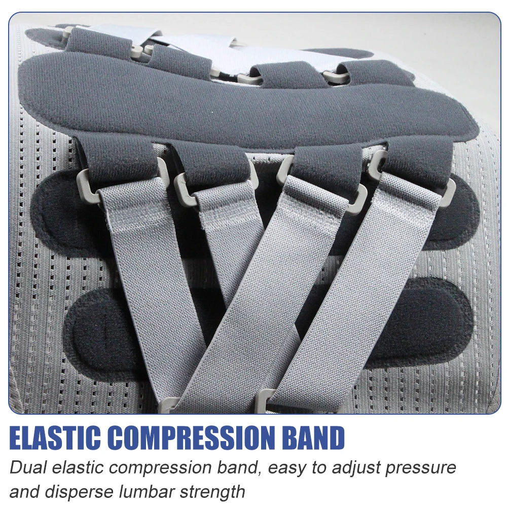 Faja Lumbar Ajustable con Almohadilla Ergonómica | Soporte de Espalda para Alineación de Columna, Ciática, Escoliosis y Hernias – Unisex